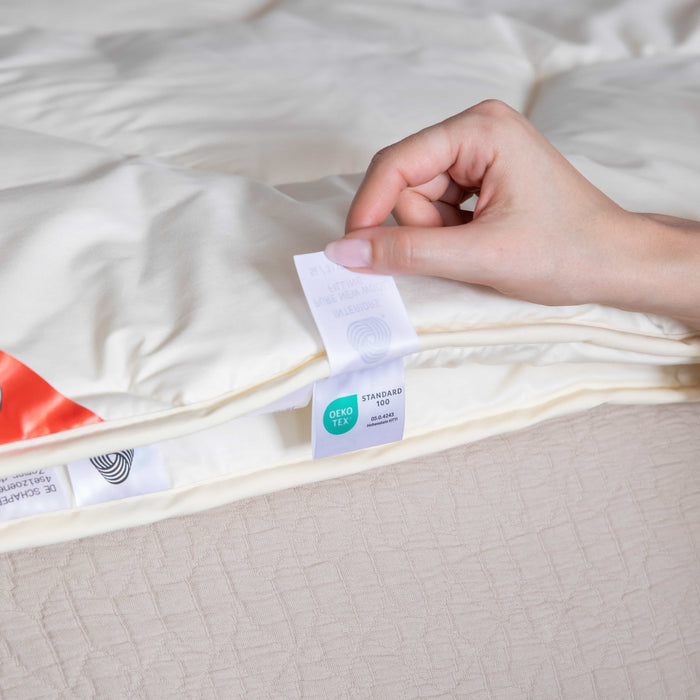 De Schaperie - Luxe wollen 4-Seizoenen Dekbed - 140x220cm