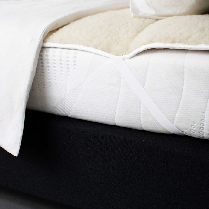 Terschellinger Wolweelde - Zuiver Wollen Matrasoplegger - 160 x 210