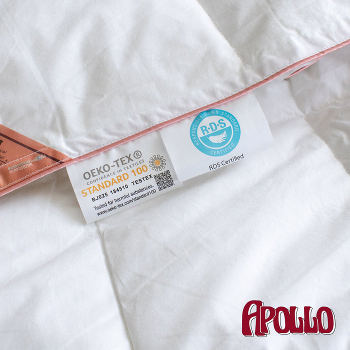 Apollo - Voldonzen Eendendons - 4-Seizoenen Dekbed - 140x220cm