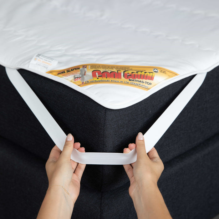 Cool Cotton - 100% Katoenen Matrasoplegger - 80x200cm