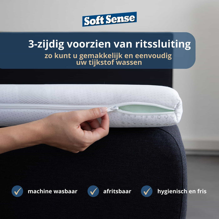 H&D Soft Sense - Koudschuim Topmatras - 180x210cm