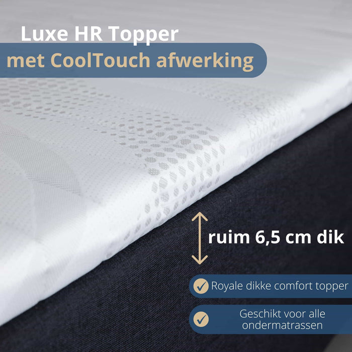 H&D Soft Sense - Koudschuim Topmatras - 100x200cm