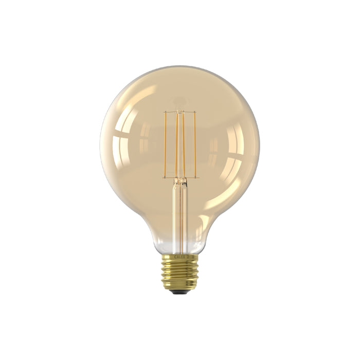 Calex Lichtbron E27 Goud - Glas - 13x17x13cm (BxHxD)