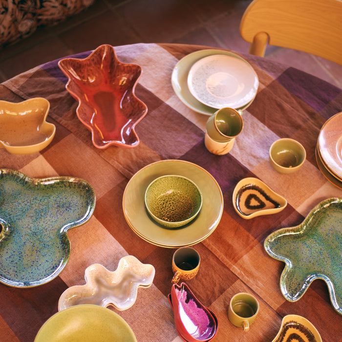 HKliving Shell Tapas Schaal - Dragonfruit