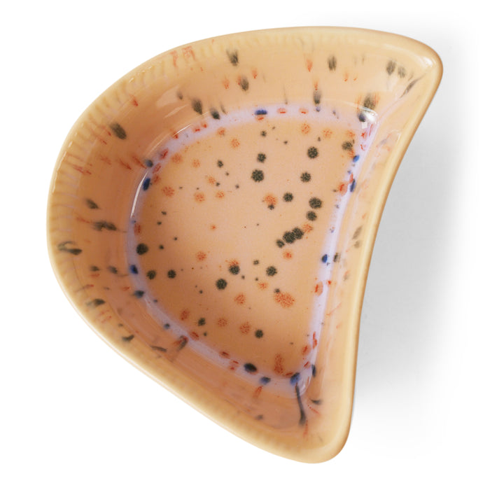 HKliving Shell Tapas Schaal - Speckled