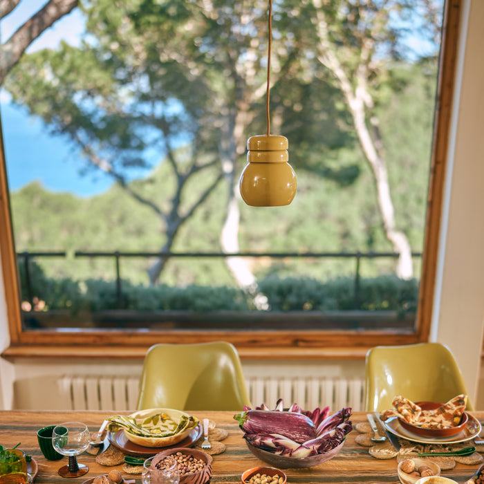 HKliving Patio Schaal Ø 28 cm - Burgundy