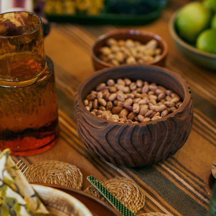 HKliving Hand Carved Kom – M