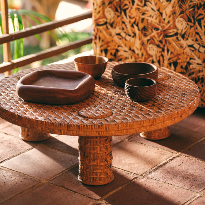 HKliving Hand Carved Kom – M