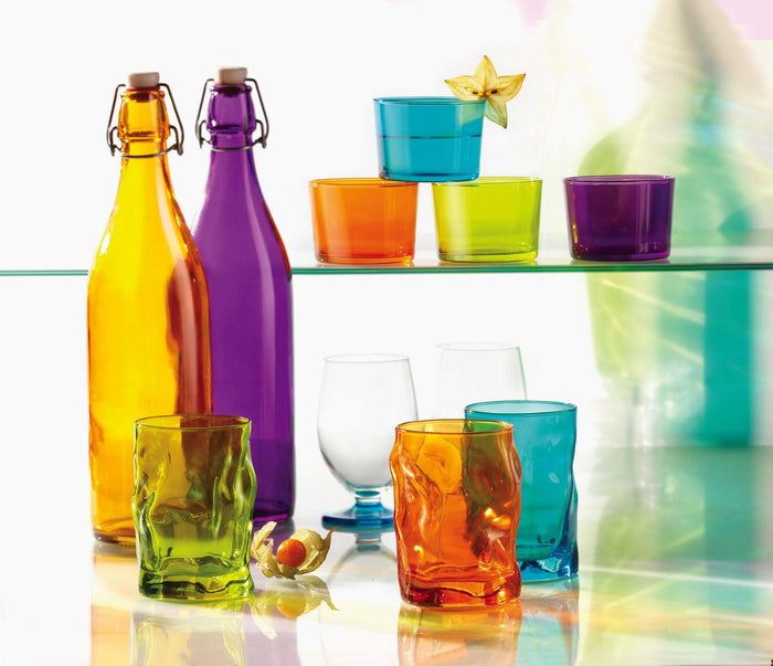 Bormioli Rocco Beugelfles | Weckfles Giara - Grijs - 1 liter