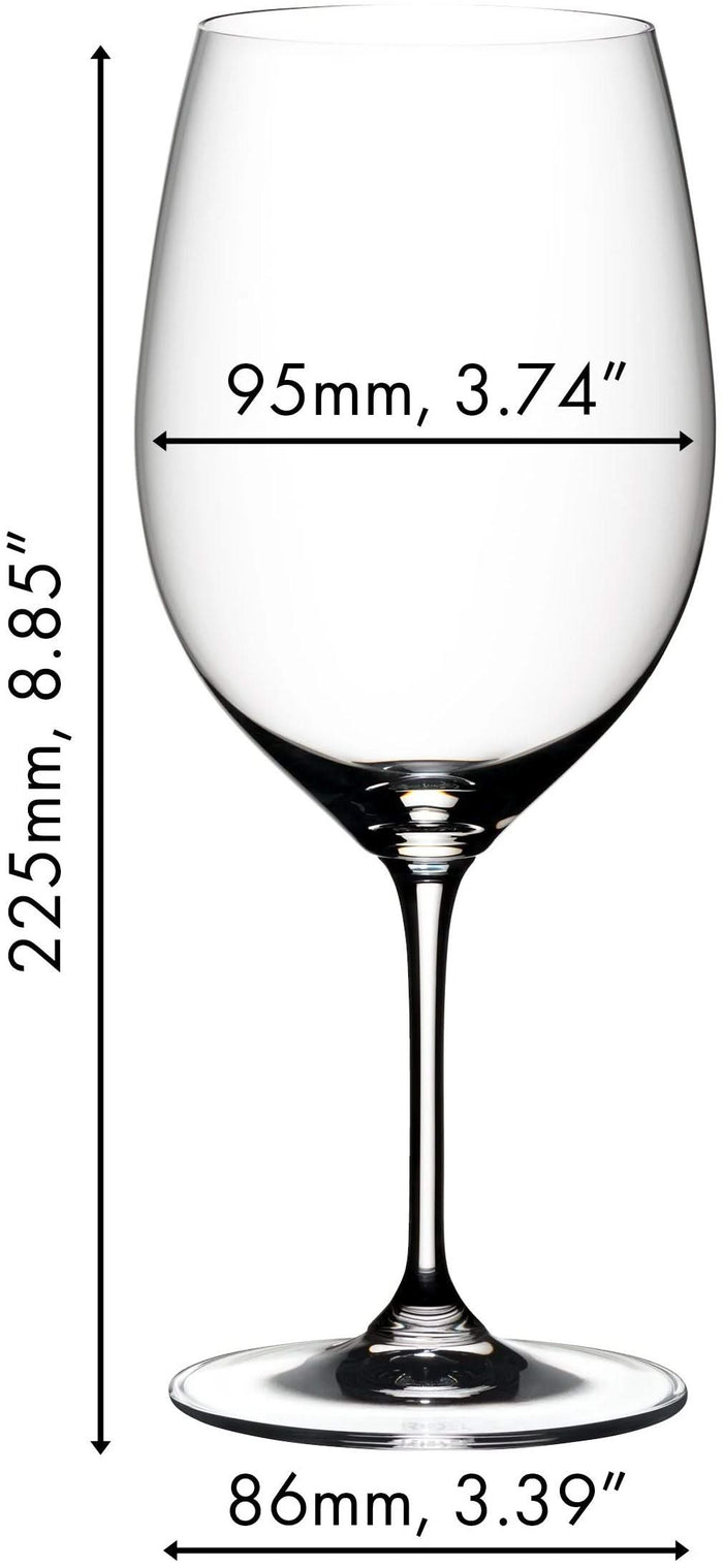 Riedel Rode Wijnglazen Vinum - Cabernet | Merlot - 2 stuks