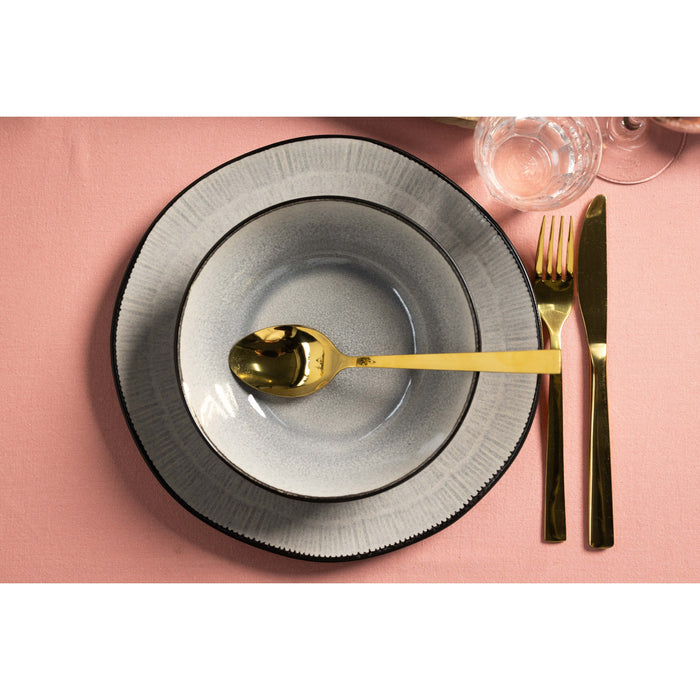 Cookinglife Kommen Nola Warm Grey ø 17 cm - 6 stuks