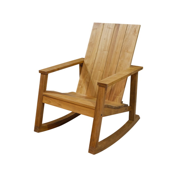 Chill-Dept. - Grizzly Teakhout Schommelstoel