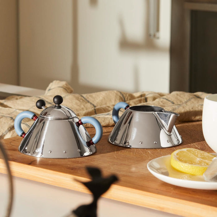 Alessi Melkkan - 9096 - Blauw - 200 ml - door Micheal Graves