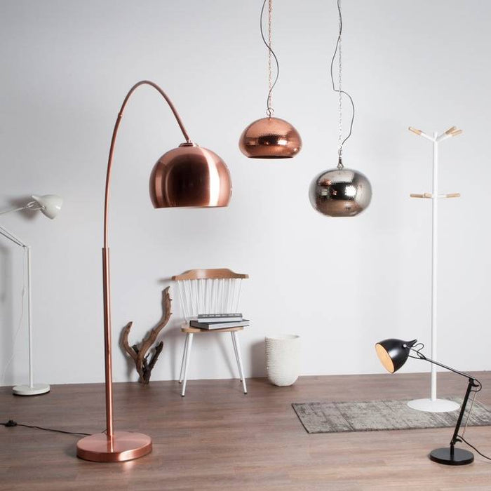 Zuiver Metal Bow Booglamp - Koper