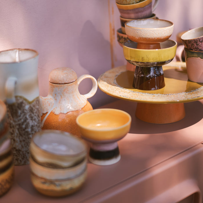 HKliving 70's Ceramics Koffiepot - Dunes