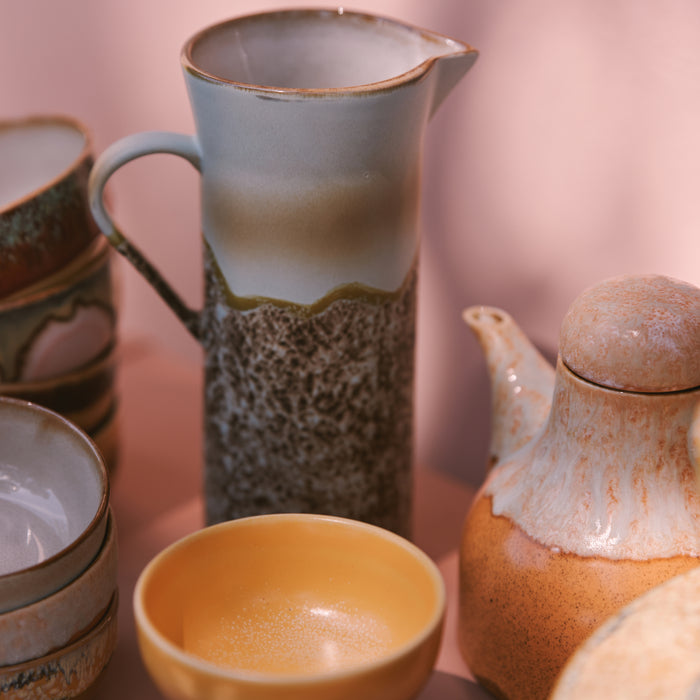 HKliving 70's Ceramics Koffiepot - Dunes