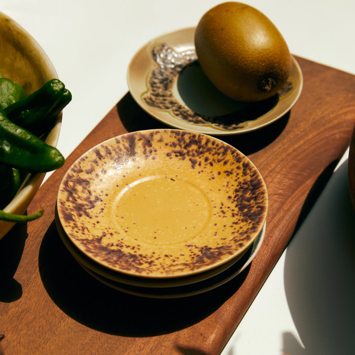 HKliving 70's Ceramics Schotels - Set van 4 - Ocean