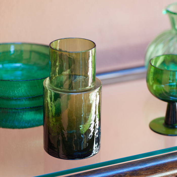 HKliving Tube Karaf - Olive