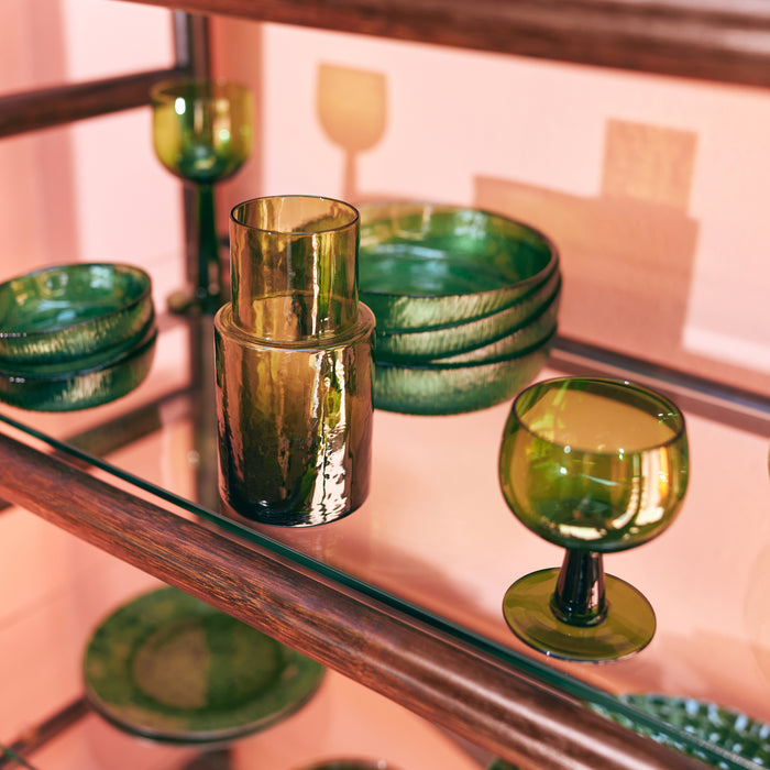 HKliving Tube Karaf - Olive