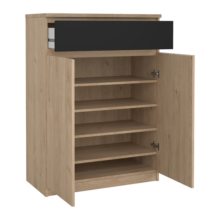 by fonQ basic Slide Schoenenkast - Zwart