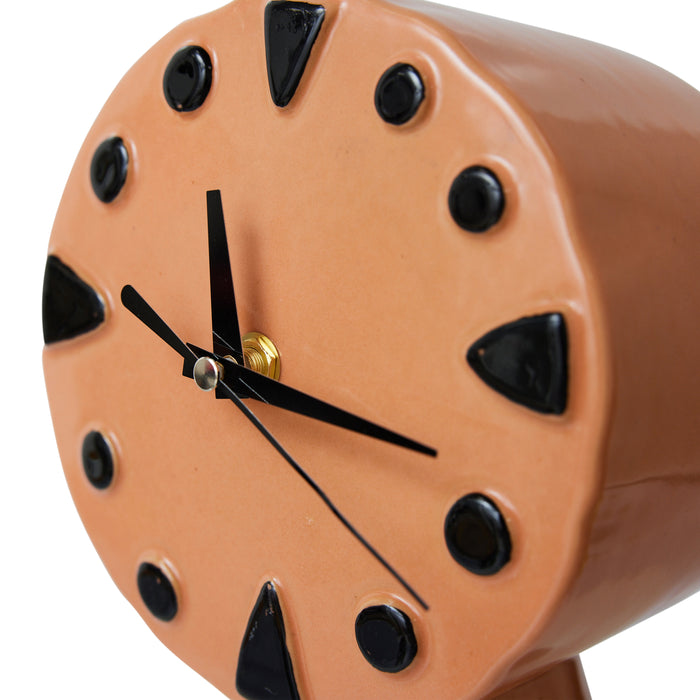 HKliving Retro Ceramics Tafelklok - Peach
