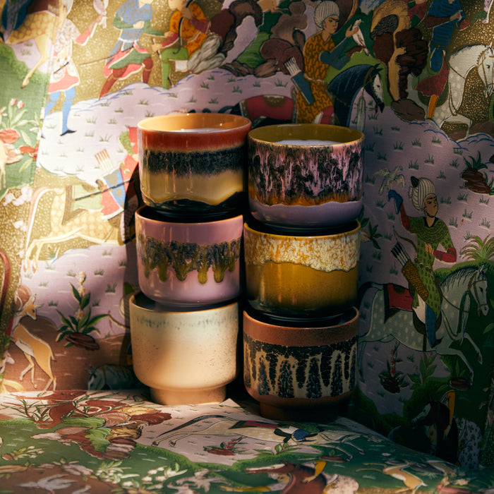 HKliving 70's Ceramics Geurkaars - Kyoto