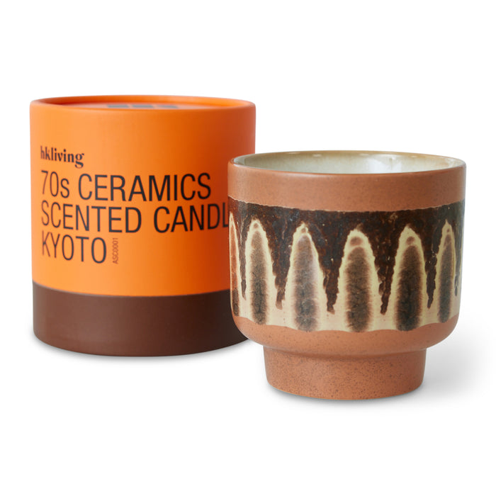 HKliving 70's Ceramics Geurkaars - Kyoto