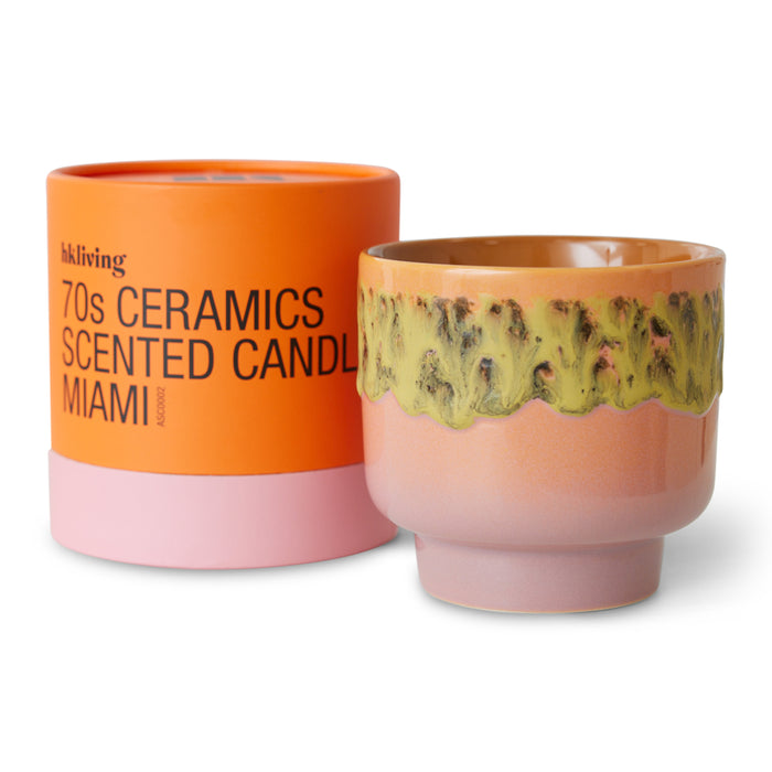 HKliving 70's Ceramics Geurkaars - Miami