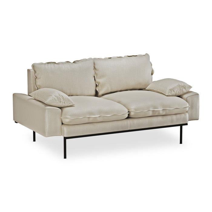 HKliving Retro Sofa 2-zitsbank - Pure Ivory
