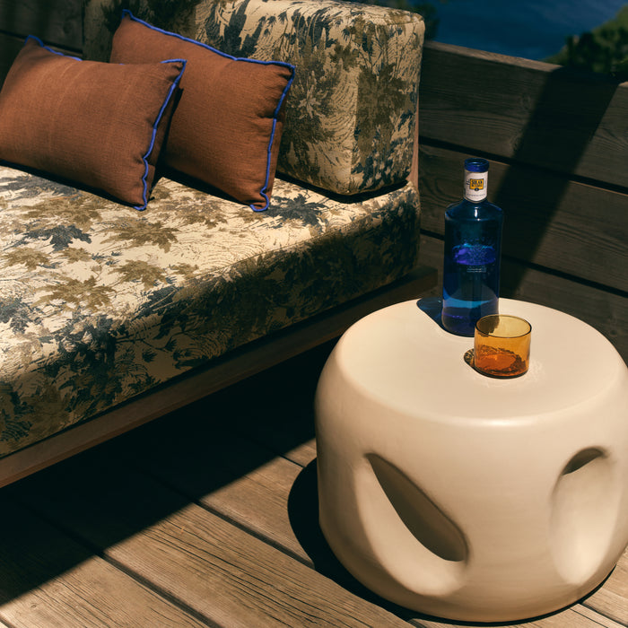 HKliving Currents Bijzettafel - Beige