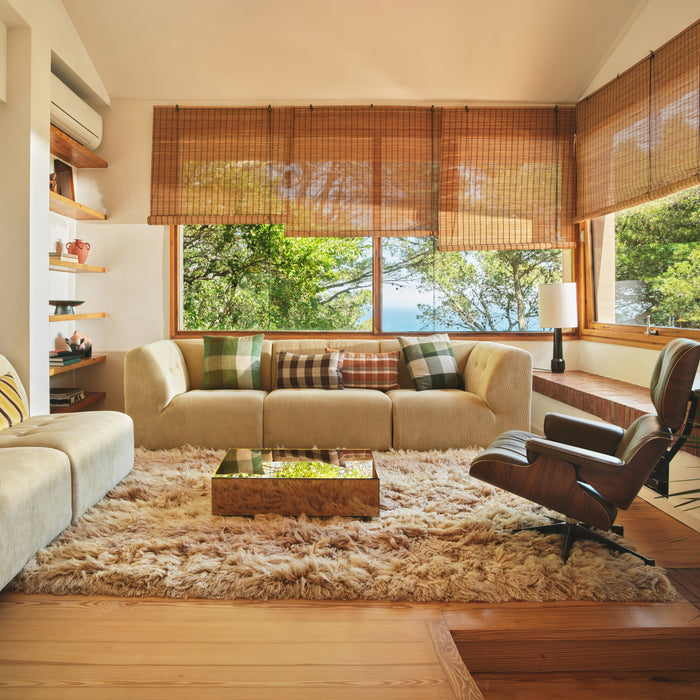 HKliving Mirror Block Salontafel - Smokey Brown