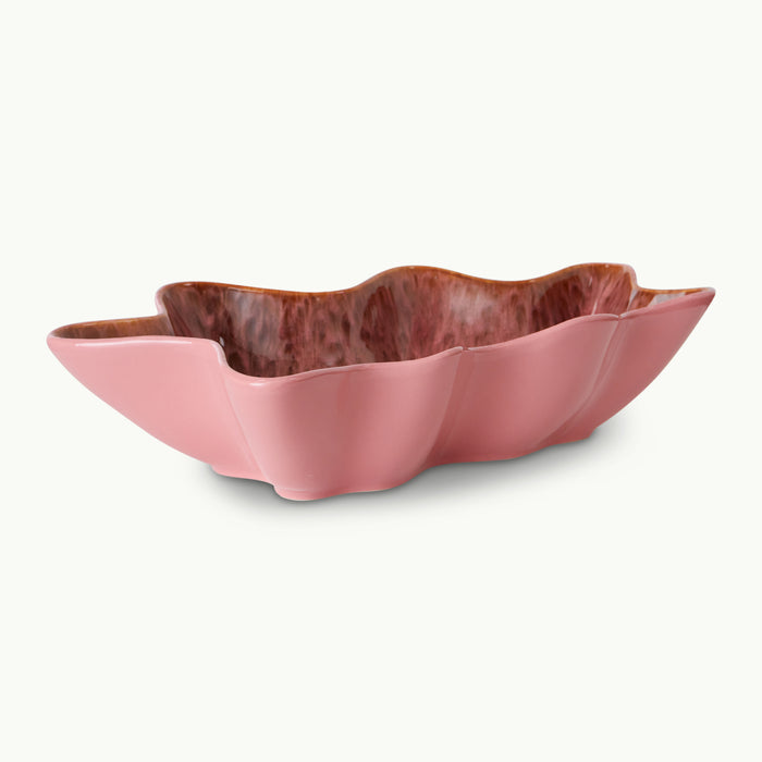 HKliving Shell Serveerschaal - Coral