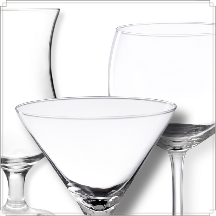OTIX Cocktail Glazen Gin Martini Pina Colada Set van 12 TINI