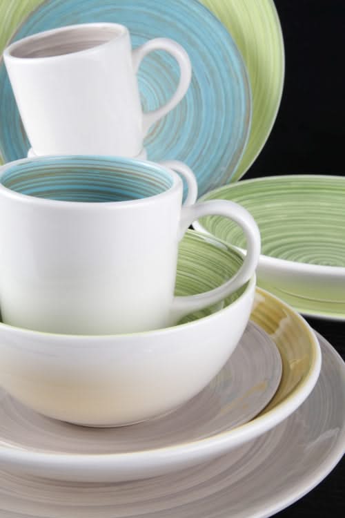 Cosy & Trendy Serviesset Turbolino - Blauw - 24-delig | 6 personen