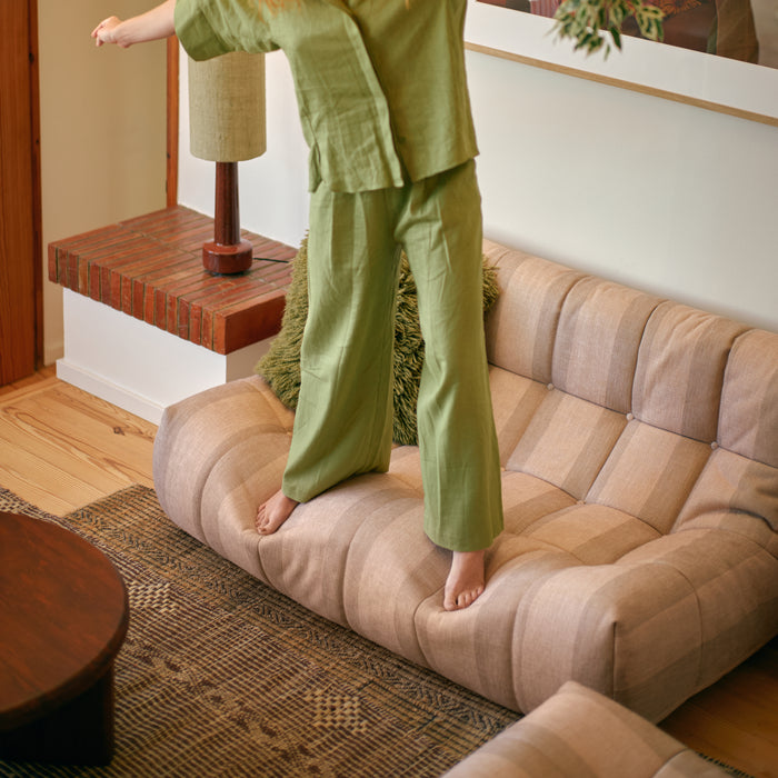 HKliving Lazy Lounge 2-zitsbank - Lodge