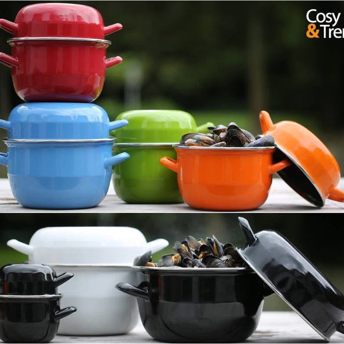 Cosy & Trendy Mosselpan - Oranje - ø 18 cm | 2.8 liter