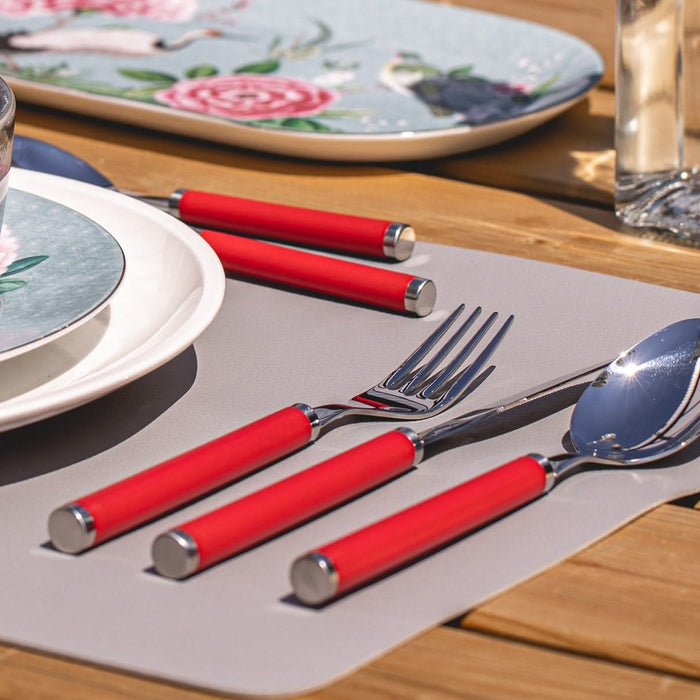 Villeroy & Boch Bestekset Play! - Red Roses - 24 delig | 6 personen