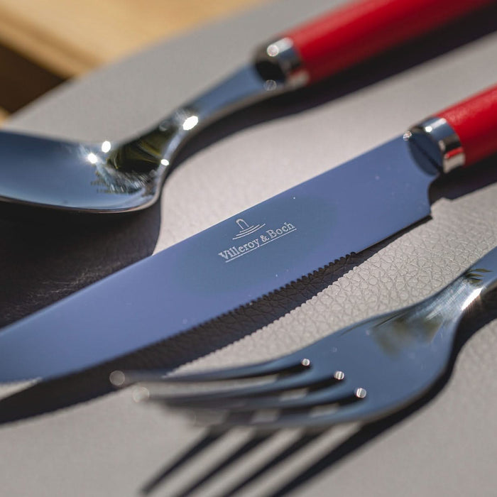 Villeroy & Boch Bestekset Play! - Red Roses - 24 delig | 6 personen