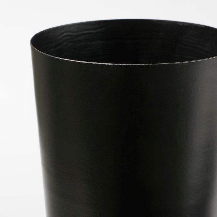 Mica Decorations Dara Vaas - H42 x Ø28 cm - Metaal - Zwart