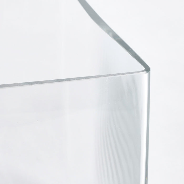 Mica Decorations Britt Vaas - L20 x B20 x H20 cm - Transparant