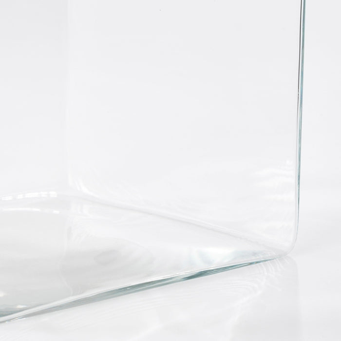 Mica Decorations Britt Vaas - L20 x B20 x H20 cm - Transparant