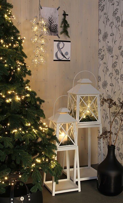 Luca Lighting Kerstboomverlichting - 550 LED - L1100 cm - Klassiek Wit