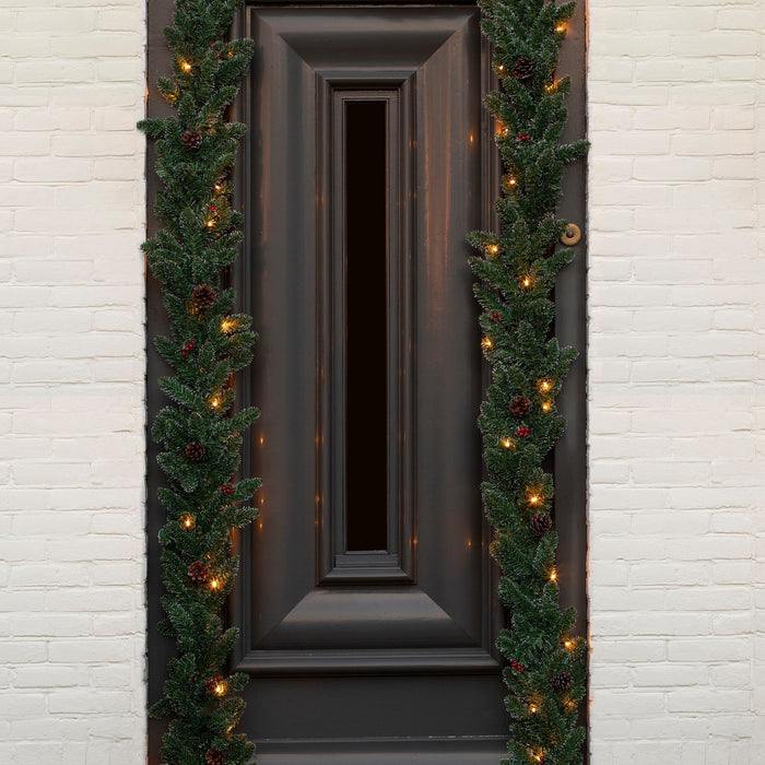 Black Box Trees Creston Guirlande met Decoratie en LED - L270 cm