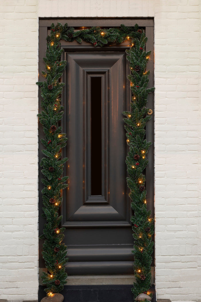 Black Box Trees Creston Guirlande met Decoratie en LED - L270 cm