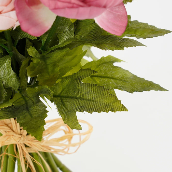 Mica Decorations Boeket Ranonkels Roze