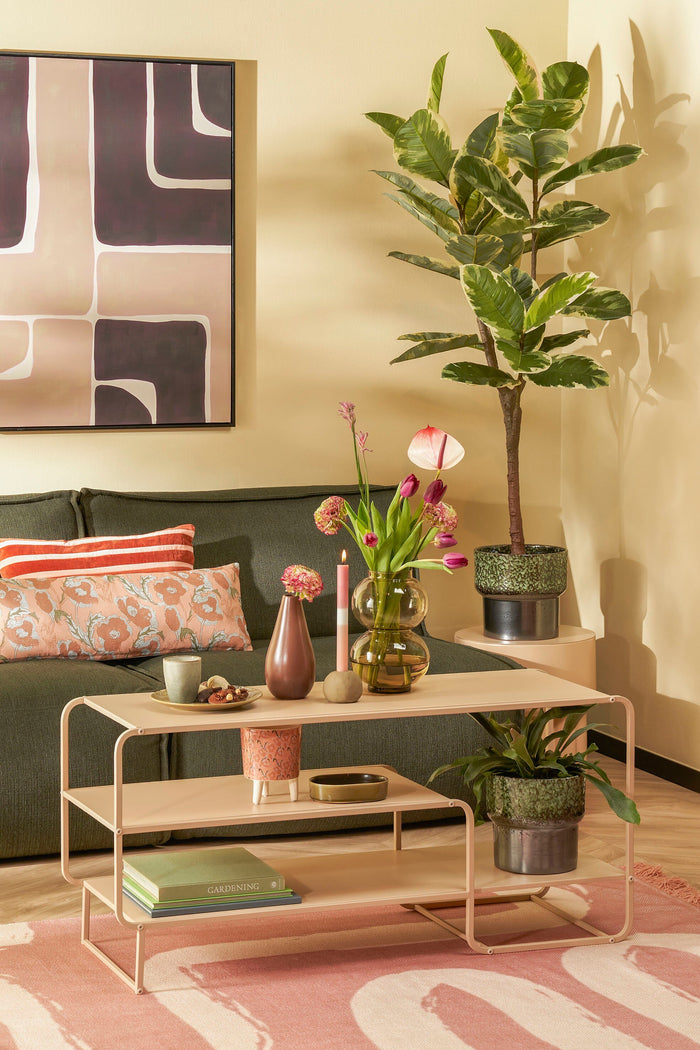 Mica Decorations Jules Salontafel - L110 x B38 x H50 cm - Lichtbruin