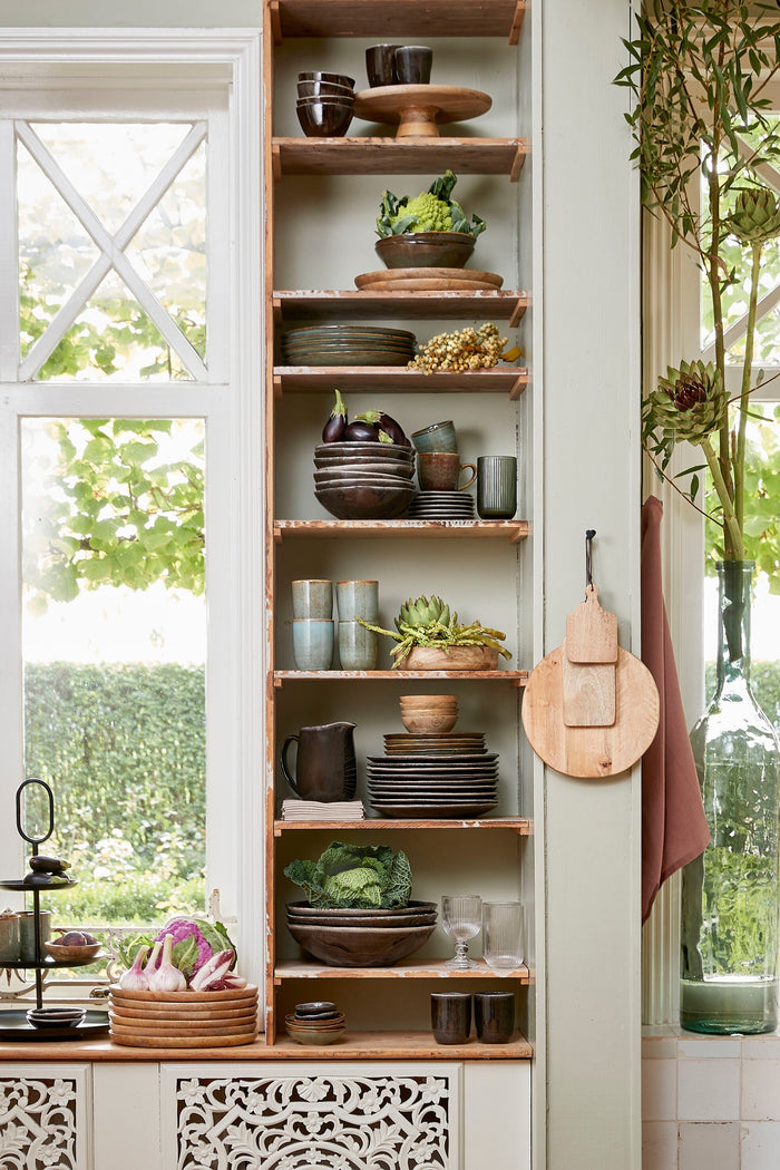 Mica Decorations Duko Bord - Ø30 cm - 100% FSC Mangohout - Bruin