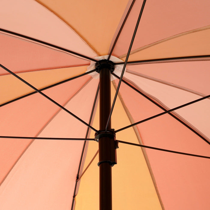 In The Mood Collection Parasol Gestreept - H238 x Ø220 cm - Oranje