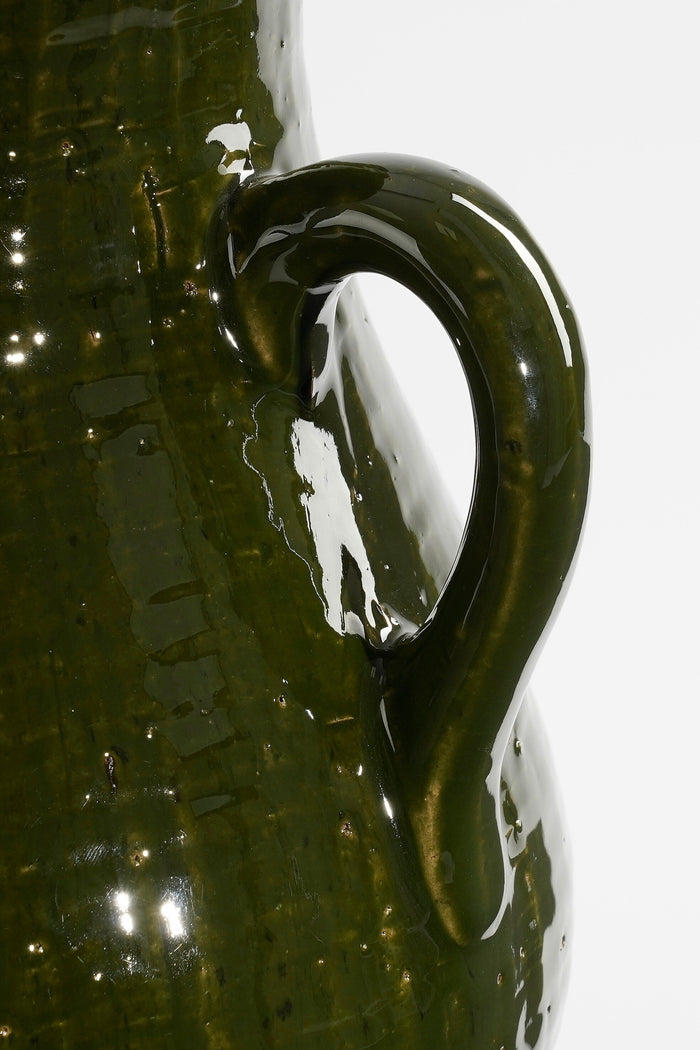 Mica Decorations Elena Vaas - L29 x B26 x H39 cm - Groen