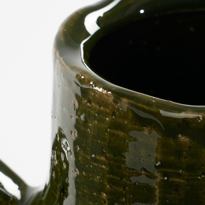 Mica Decorations Elena Vaas - H34 x Ø26 cm - Keramiek - Groen